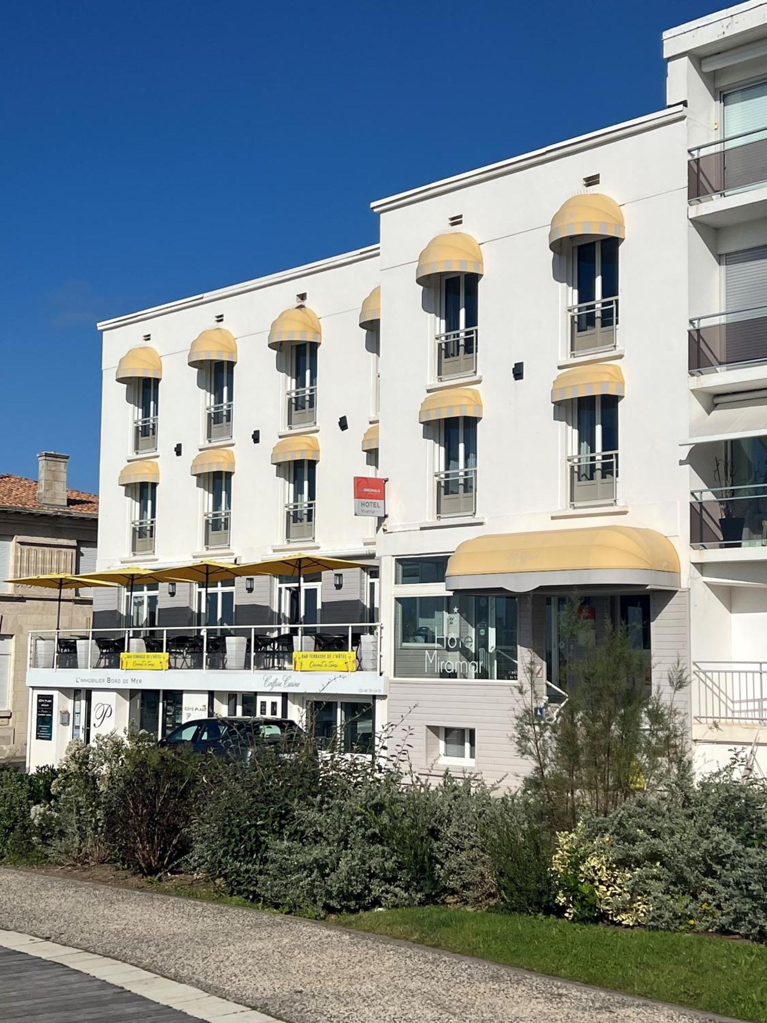 Hôtel The Originals Miramar, Royan Pontaillac Exterior foto